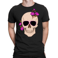 Limited Edition Skeleton With Sunglasses Design T-shirt | Artistshot