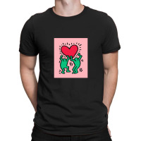 Heart Red And Two People T-shirt | Artistshot