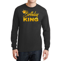 Teen For Boy King Golden Imitation Long Sleeve Shirts | Artistshot