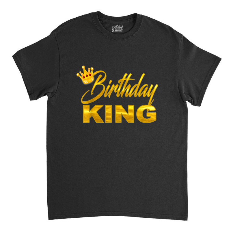 Teen For Boy King Golden Imitation Classic T-shirt by KyungSavard | Artistshot