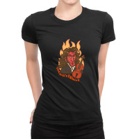 Paganini  Devil’s Violinist Ladies Fitted T-shirt | Artistshot