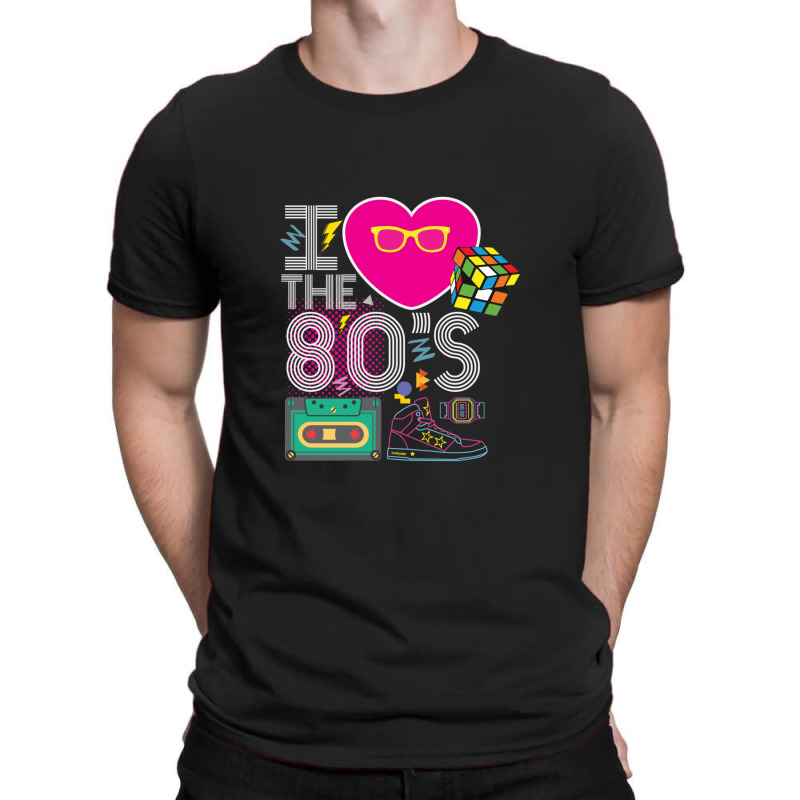 I Heart The 80's Eighties T-shirt | Artistshot