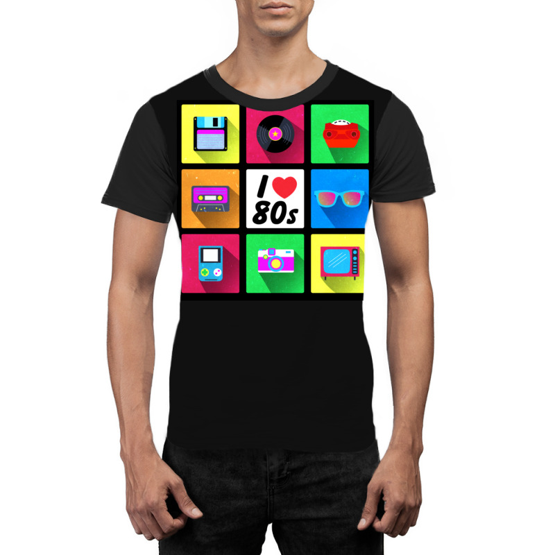 I Love 80's Essential Graphic T-shirt | Artistshot