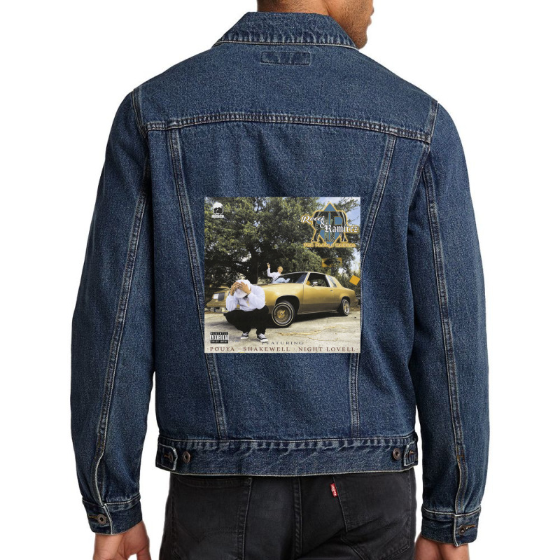 The Playa$ Manual - Ramirez Album Hd Cover Men Denim Jacket by GregoryHoneycutt | Artistshot