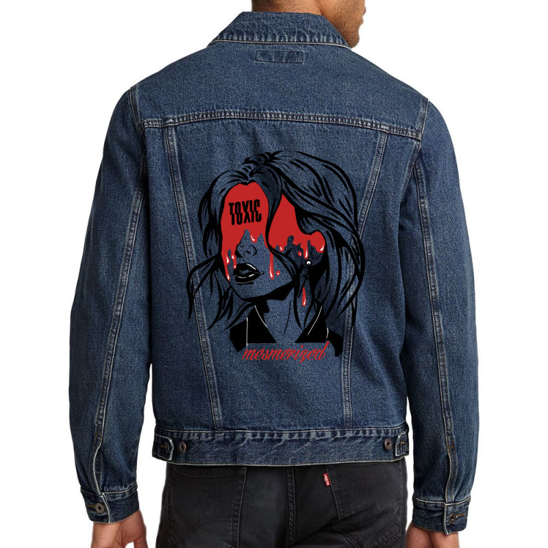 Hypnotizing Toxicity 1 Men Denim Jacket by TeresaAylesworth | Artistshot