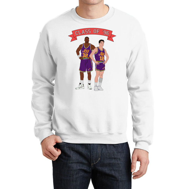 Class Of '96   Malone & Stockton Crewneck Sweatshirt by andeekngueloc | Artistshot