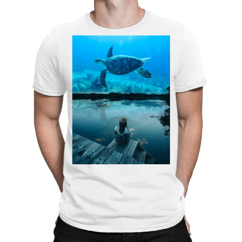 Giant Turtle T-Shirt by josef.psd | Artistshot