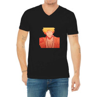 Meme Oshino V-neck Tee | Artistshot