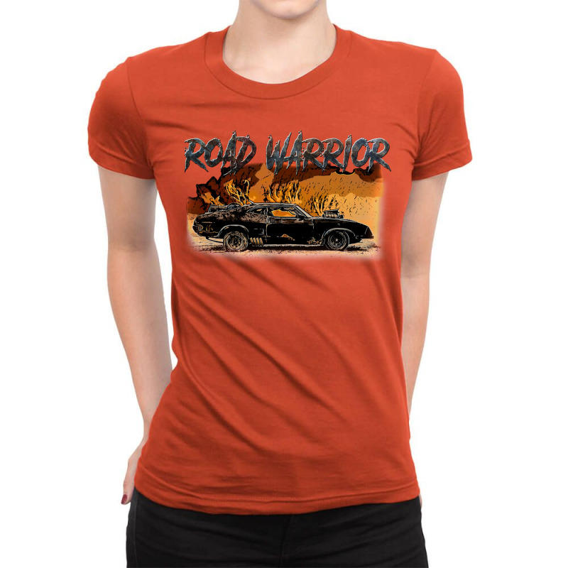 Road Warrior Ladies Fitted T-Shirt by anakihysisb | Artistshot