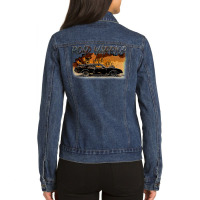 Road Warrior Ladies Denim Jacket | Artistshot