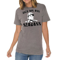 Kick His Ass Sea Bass Vintage T-shirt | Artistshot