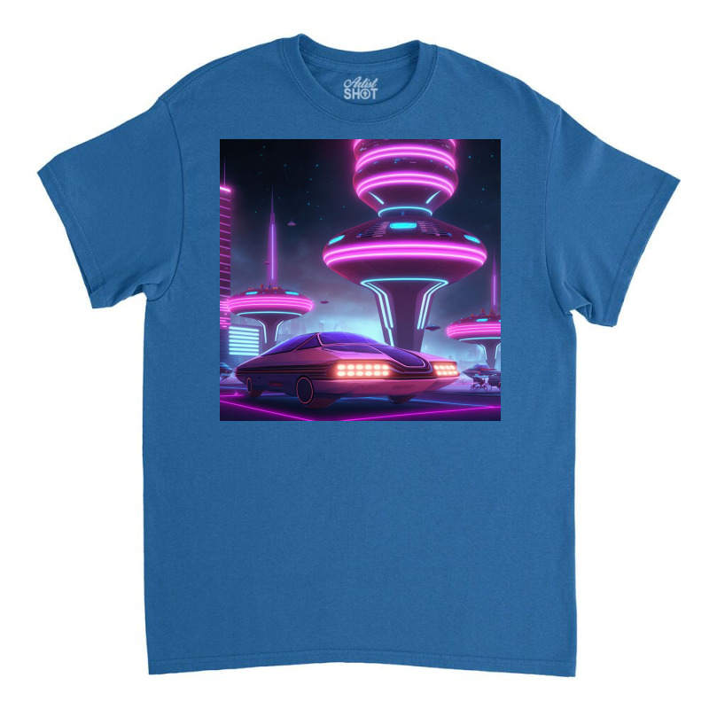 Future Cars Digital Art Classic T-shirt by Kailooma | Artistshot