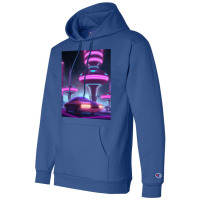 Future Cars Digital Art Champion Hoodie | Artistshot