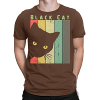 Funny Black Cat In The Dark Gift 2021 T-shirt | Artistshot