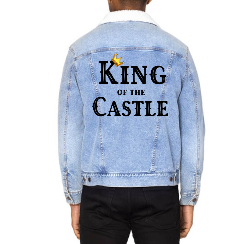 King Of The Castle Unisex Sherpa-lined Denim Jacket | Artistshot