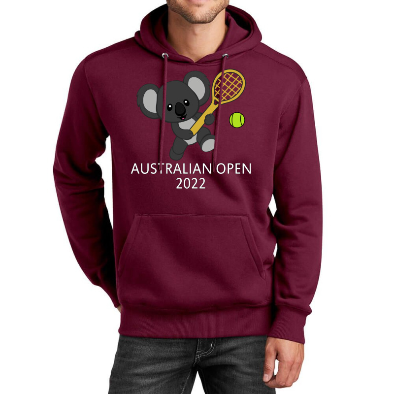 Funny Koala Tennis Australian Open Unisex Hoodie by andeekngueloc | Artistshot