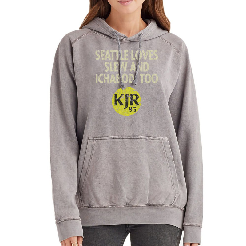 Kjr 95 Seattle Radio Vintage Hoodie | Artistshot