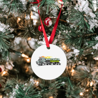 Whittaker Transport Cartoon Over The Road Semi Truck T Shirt Ornament | Artistshot