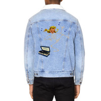 Ghouls Party Unisex Sherpa-lined Denim Jacket | Artistshot