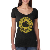 U.s.a.c. Lewis & Clark Crew Insignia Women's Triblend Scoop T-shirt | Artistshot