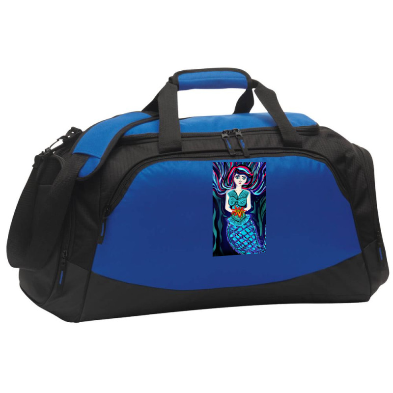 Mermaid Eyes Active Duffel | Artistshot