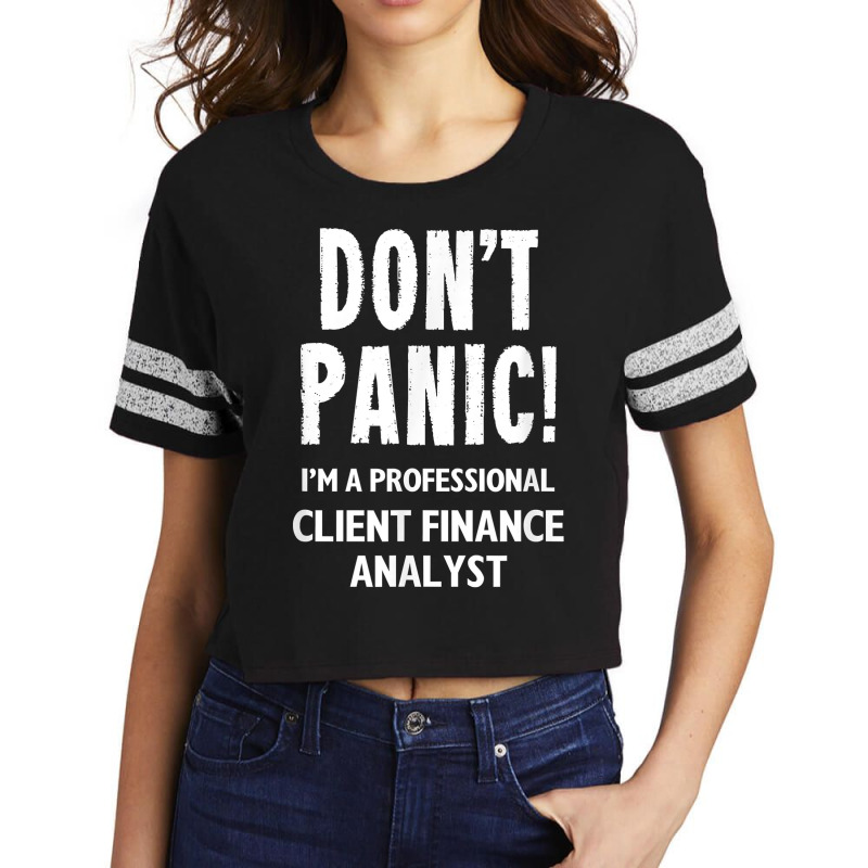 Client Finance Analyst T Shirt Scorecard Crop Tee by latodorjnb | Artistshot