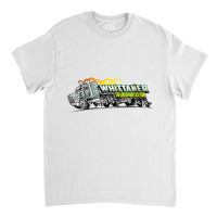 Womens Whittaker Transport Cartoon Over The Road Semi Truck V Neck T S Classic T-shirt | Artistshot