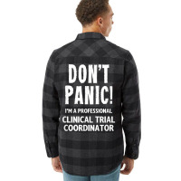 Clinical Trial Coordinator T Shirt Flannel Shirt | Artistshot