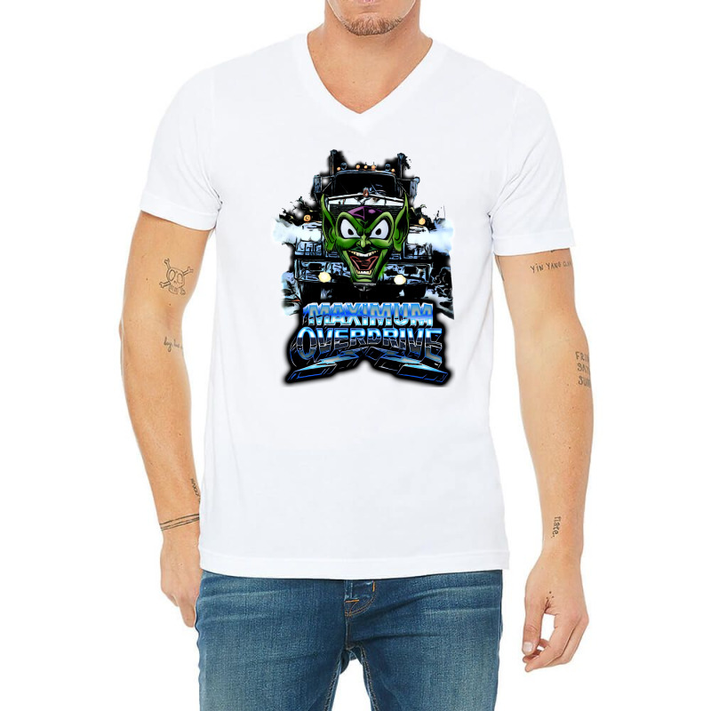 Maximum Overdrive V-Neck Tee by liipanedroyu | Artistshot