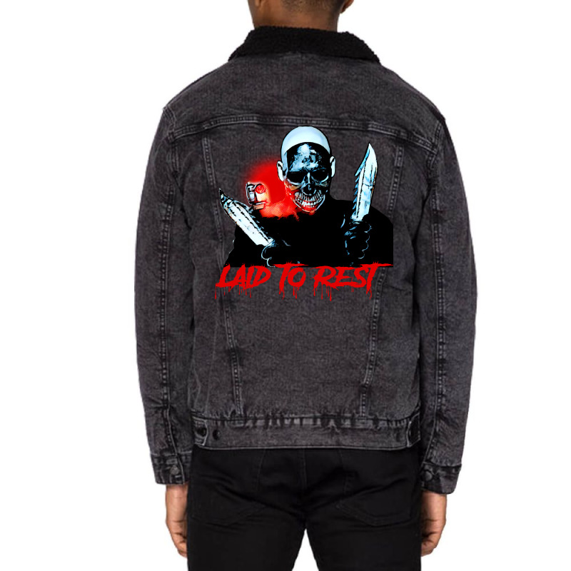 Laid To Rest Unisex Sherpa-lined Denim Jacket | Artistshot