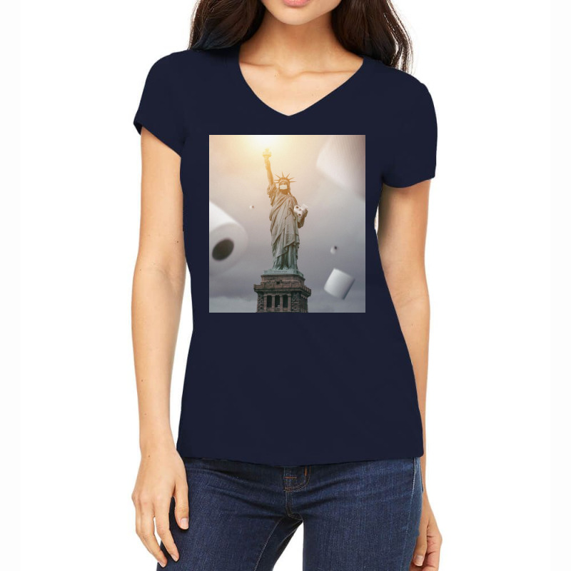 Corona Edition Women's V-Neck T-Shirt by omerpsd | Artistshot