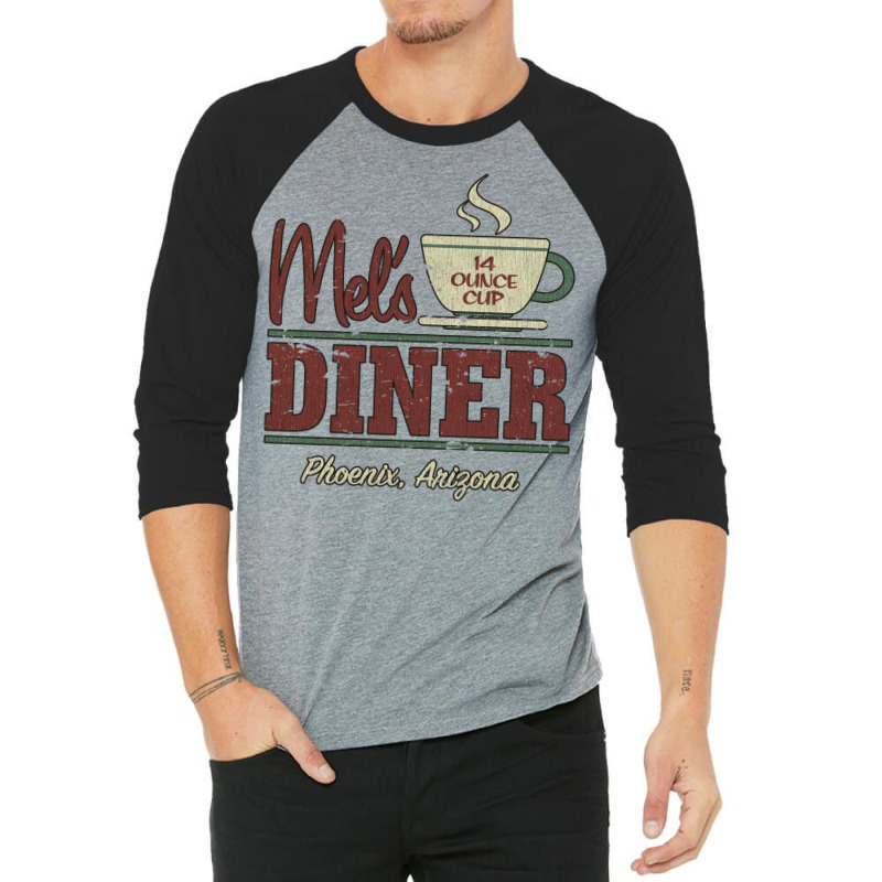 Mel's Diner 3/4 Sleeve Shirt by liipanedroyu | Artistshot