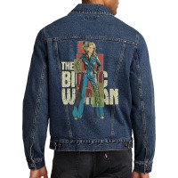 The Bionic Woman Men Denim Jacket | Artistshot