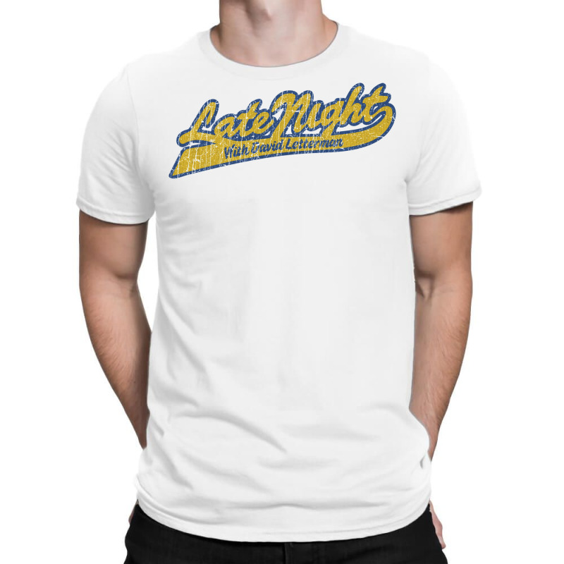 Late Night David Letterman T-shirt | Artistshot