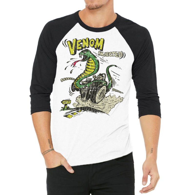 Venom Injected 3/4 Sleeve Shirt | Artistshot