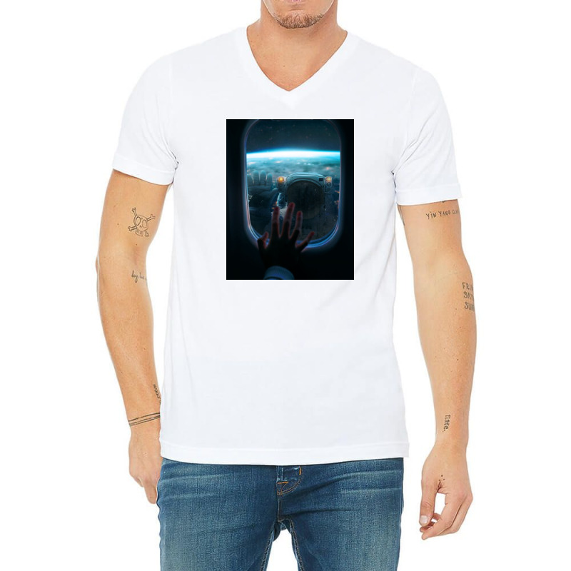 Lost In Space V2 V-Neck Tee by omerpsd | Artistshot