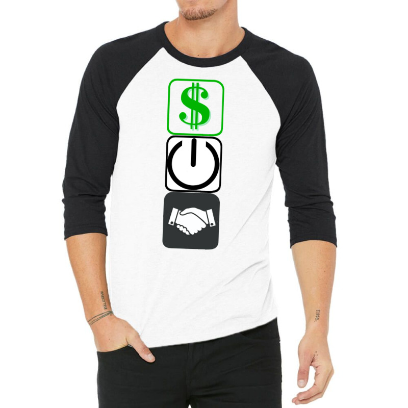 Money Power Respect 3/4 Sleeve Shirt by liipanedroyu | Artistshot