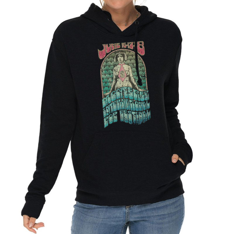 Monterey International Pop Festival Lightweight Hoodie by liipanedroyu | Artistshot