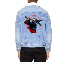 Jason Voorhees  Guitar Kill Unisex Sherpa-lined Denim Jacket | Artistshot