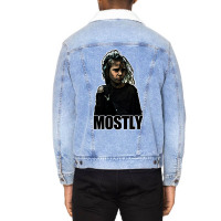 Mostly Unisex Sherpa-lined Denim Jacket | Artistshot