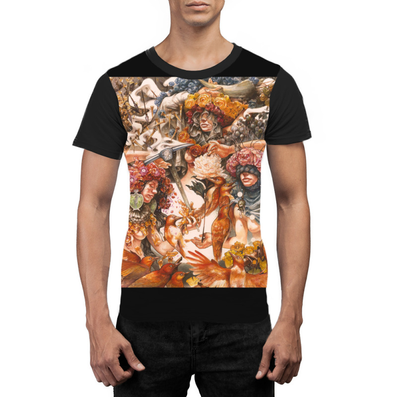 Baroness Gold And Gray Graphic T-shirt | Artistshot