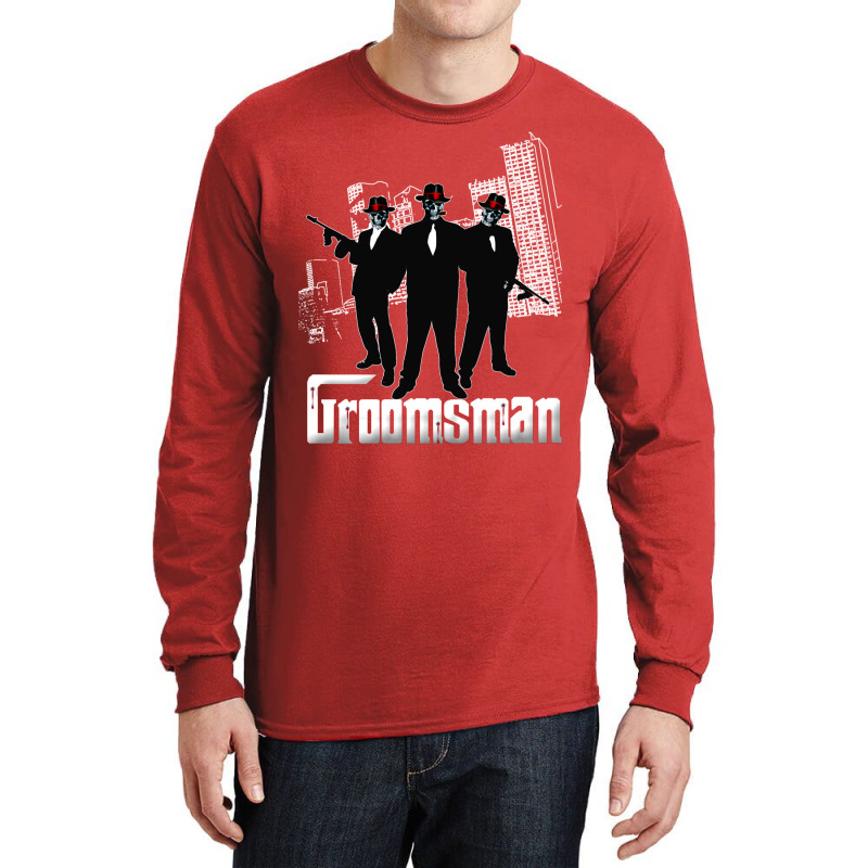 Groomsman Long Sleeve Shirts by djimadejmek9 | Artistshot