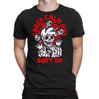 Creep Calm And Bury On Toss Object Juggling T Shirt T-shirt | Artistshot