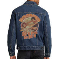 Music To Massage Your Mate By Men Denim Jacket | Artistshot