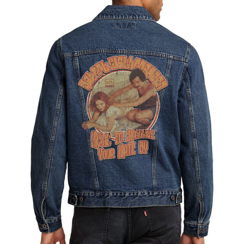 Music To Massage Your Mate By Men Denim Jacket by liipanedroyu | Artistshot