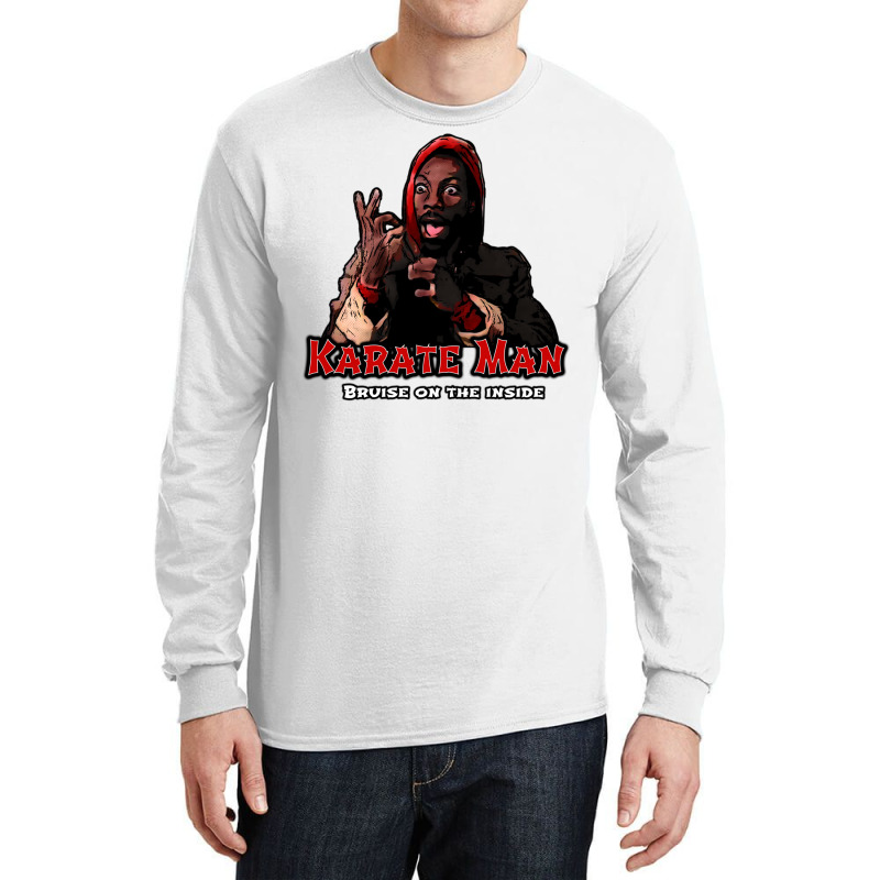 Karate Man Long Sleeve Shirts | Artistshot