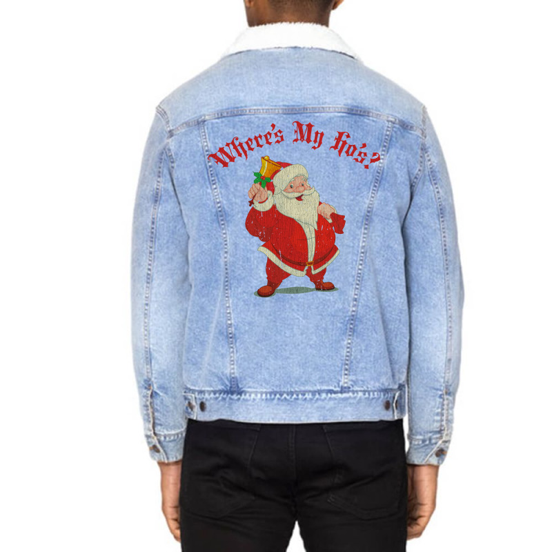 Where's My Ho's Unisex Sherpa-lined Denim Jacket | Artistshot