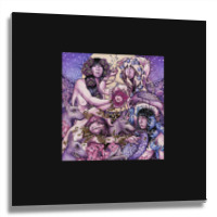 Baroness Purple Metal Print Square | Artistshot