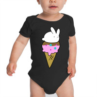 Bunny Icecream Cone Baby Bodysuit | Artistshot