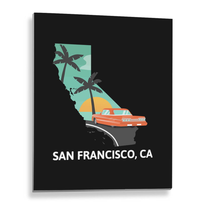 Trending San Francisco, Ca Metal Print Vertical | Artistshot